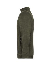 Mens Workwear Knitted Fleece Jacket Solid